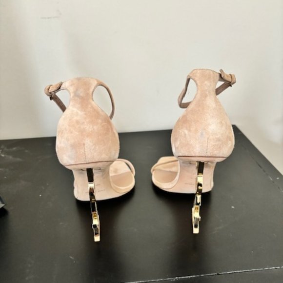 YSL Opyum Sandals in Suede size 39 - Picture 3 of 5